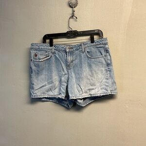 LEI Light Wash Jean Shorts for Women size 14.  0091